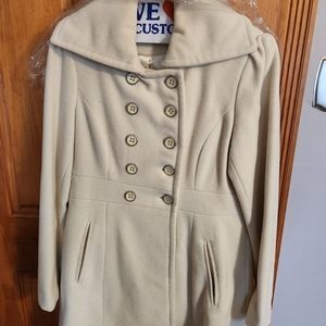 WINTER CLOSEOUT!!! Winter White Peacoat